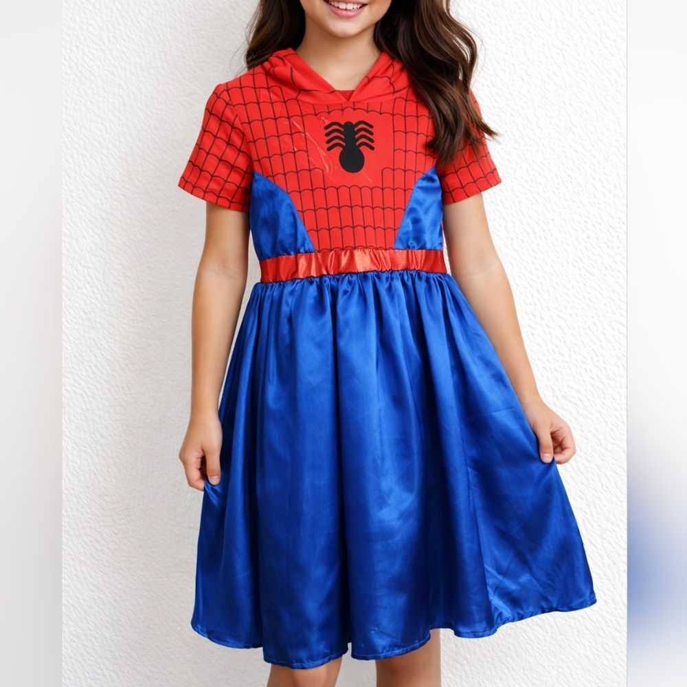 Marvel Spider-Man Girls Costume Dress LG+